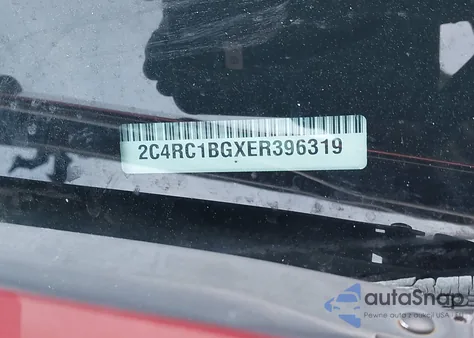 2014 Chrysler Town & Country Touring z USA, uszkodzony, nr VIN 2C4RC1BGXER396319